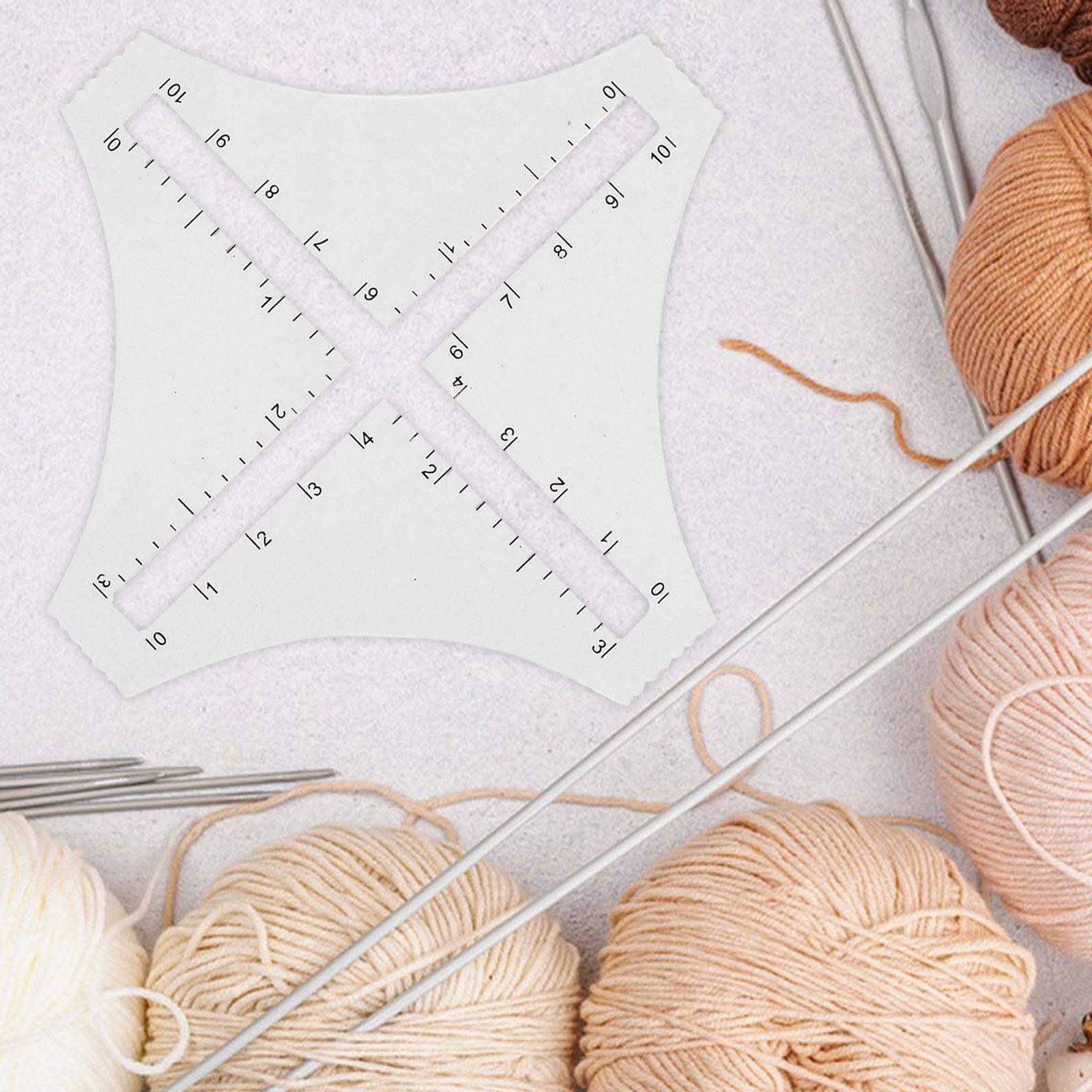 Règle de densité de tricot en  - Sewing Gauge Ruler avis et prix