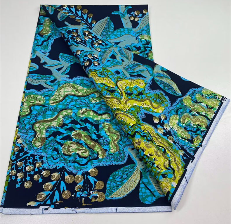 Nouveau Tissu Wax Africain Ank - Sewing Batik Fabric avis et prix