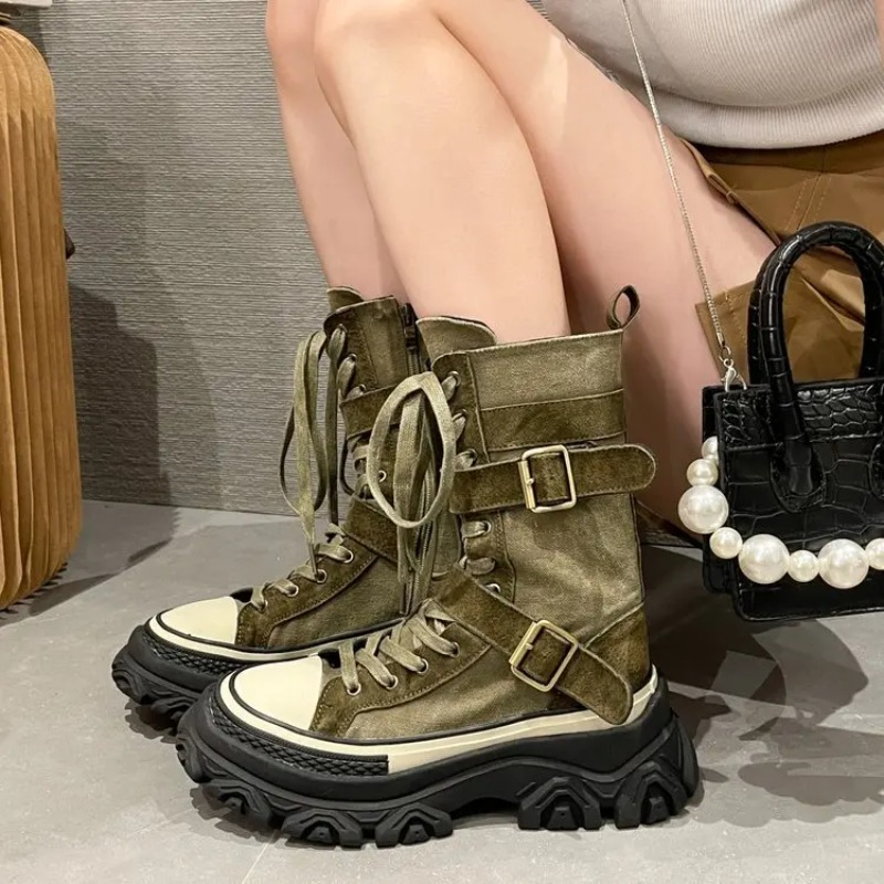 Bottes à plateforme épaisse po - Sewing Latex avis et prix