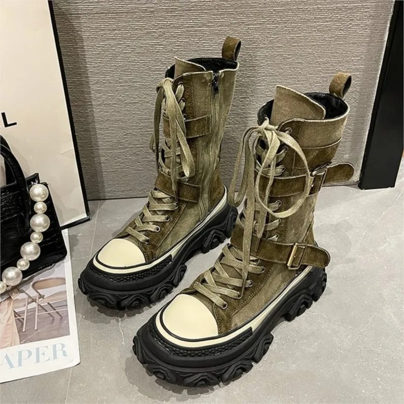 Bottes à plateforme épaisse po - Sewing Latex avis et prix
