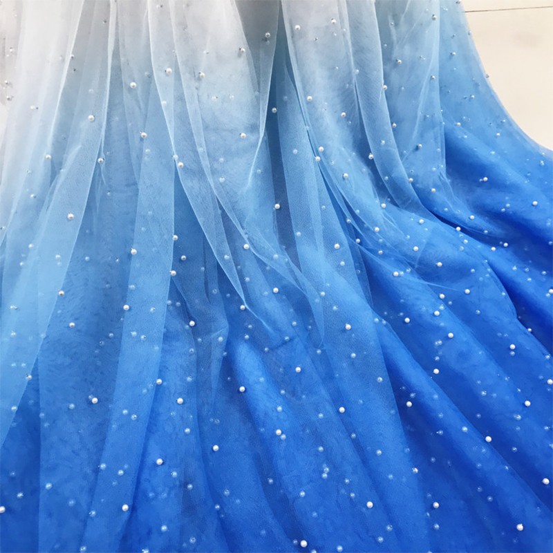 Tissu en tulle dégradé à maill - Sewing Batik Fabric avis et prix